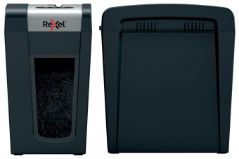 Шредер Rexel Secure MC6-SL черный (секр.P-5) перекрестный 6лист. 18лтр. скрепки скобы от магазина РЭССИ