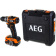 Бесщеточная аккумуляторная дрель-шуруповерт AEG BS18SBL-202C 4935472277 от магазина РЭССИ