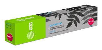 Картридж лазерный Cactus CS-TK8115C TK-8115C голубой (6000стр.) для Kyocera Mita Ecosys M8124cidn/M8130cidn от магазина РЭССИ