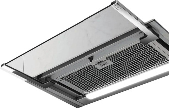 Вытяжка встраиваемая Elica GS Glass IX/A/60 серебристый управление: кнопочное (1 мотор) от магазина РЭССИ