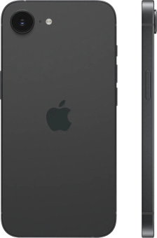 Смартфон Apple A3409 iPhone 16e 128Gb черный моноблок 3G 4G 1Sim 6.1" 1170x2532 iOS 18 48Mpix 802.11 a/b/g/n/ac/ax NFC GPS Protect от магазина РЭССИ