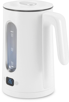 Чайник электрический Hyundai HYK-G5510 1.5л. 2200Вт белый/прозрачный корпус: стекло от магазина РЭССИ