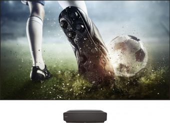 Телевизор LED Hisense 100" Laser TV 100L5F-D12 черный 4K Ultra HD 100Hz DVB-T DVB-T2 DVB-C DVB-S DVB-S2 WiFi Smart TV от магазина РЭССИ