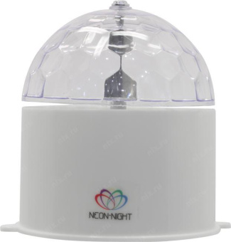 Диско-шар Neon-Night Home Цветомузыка 1лам. ПВХ/медь (601-252) от магазина РЭССИ