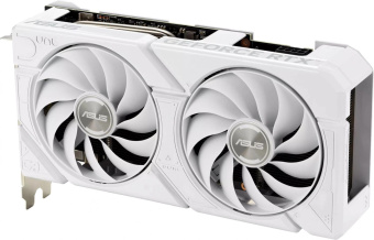 Видеокарта Asus PCI-E 4.0 DUAL-RTX4060-O8G-EVOWHITE NVIDIA GeForce RTX 4060 8Gb 128bit GDDR6 2505/17000 HDMIx1 DPx3 HDCP Ret от магазина РЭССИ