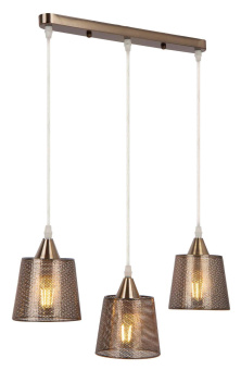 Светильник Hiper Wink H229-3 подвес. цв.св.:белый бронзовый от магазина РЭССИ