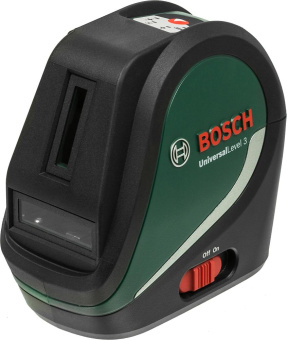 Нивелир лазерн. Bosch UniversalLevel 3 Set 2кл.лаз. 650нм цв.луч. красный 3луч. (0603663901) от магазина РЭССИ