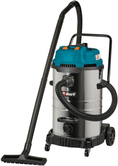 Строительный пылесос Bort BSS-2460-Storm 2400Вт (уборка: сухая/влажная) синий от магазина РЭССИ
