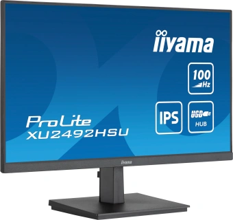 Монитор Iiyama 23.8" ProLite XU2492HSU-B6 черный IPS LED 0.4ms 16:9 HDMI M/M матовая 250cd 178гр/178гр 1920x1080 100Hz DP FHD USB 51кг от магазина РЭССИ