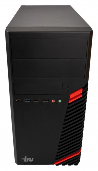 ПК IRU Home 310H5SM MT i7 11700F (2.5) 8Gb SSD512Gb GTX1630 4Gb Free DOS GbitEth 500W черный от магазина РЭССИ