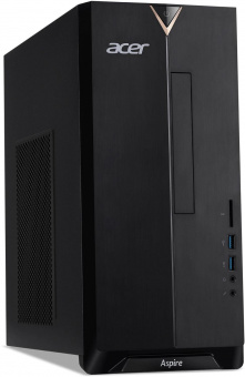 ПК Acer Aspire TC-391 MT Ryzen 3 4300G (3.8) 8Gb 1Tb 7.2k SSD256Gb GTX1650 4Gb CR noOS GbitEth 250W черный от магазина РЭССИ