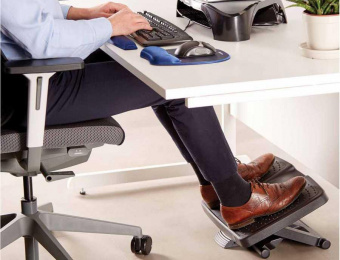 Подставка для ног Fellowes Professional Series Ultimate черный от магазина РЭССИ