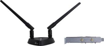 Сетевой адаптер WiFi + Bluetooth TP-Link Archer TX3000E AX3000 PCI Express (ант.внеш.съем) 2ант. от магазина РЭССИ