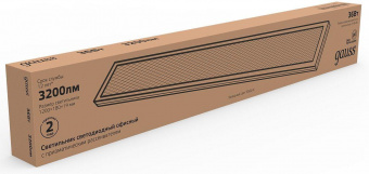 Светильник Gauss 860125336 36Вт 6500K белый от магазина РЭССИ