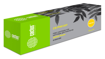 Картридж лазерный Cactus CS-PH6125Y 106R01337 желтый (1000стр.) для Xerox Phaser 6125 от магазина РЭССИ