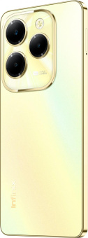 Смартфон Infinix X6836 Hot 40 256Gb 8Gb золотой моноблок 3G 4G 2Sim 6.78" 1080x2460 Android 13 50Mpix 802.11 a/b/g/n/ac NFC GPS GSM900/1800 GSM1900 TouchSc Protect FM A-GPS Micro SD max1024Gb от магазина РЭССИ