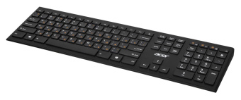 Клавиатура Acer OKR010 черный USB беспроводная slim Multimedia от магазина РЭССИ