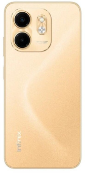Смартфон Infinix X6532 Smart 9 128Gb 3Gb золотой моноблок 3G 4G 2Sim 6.7" 720x1600 Android 14 13Mpix 802.11 a/b/g/n/ac GPS GSM900/1800 GSM1900 TouchSc Protect FM microSD max2048Gb от магазина РЭССИ