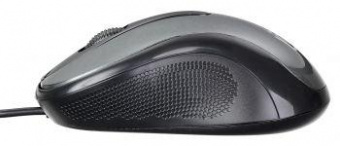 Мышь Оклик 385M черный/серый оптическая (1600dpi) USB для ноутбука (3but) от магазина РЭССИ