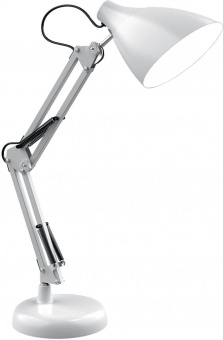 Светильник Gauss GT0031 настольный на струбцине/основание E27 белый 60Вт от магазина РЭССИ