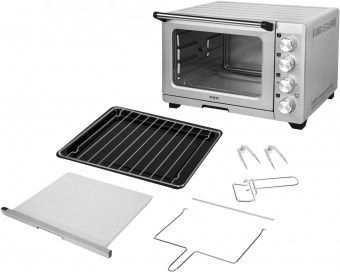 Мини-печь Red Solution RO-5701 33л. 1600Вт серебристый от магазина РЭССИ