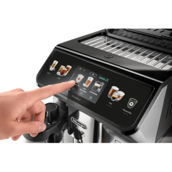 Кофемашина Delonghi Eletta Explore ECAM450.65.S 1450Вт серебристый от магазина РЭССИ