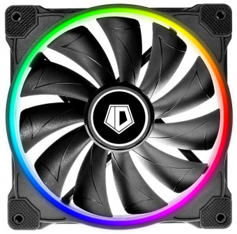 Вентилятор ID-Cooling ZF-14025-ARGB 140x140mm 4-pin 17-37dB 208gr LED Ret от магазина РЭССИ