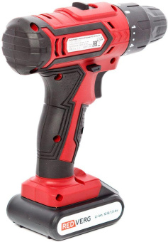 Шуруповерт RedVerg RD-SD12L/2Y аккум. патрон:быстрозажимной (кейс в комплекте) от магазина РЭССИ