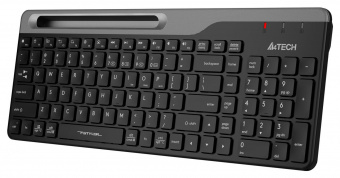 Клавиатура A4Tech Fstyler FBK25 черный/серый USB беспроводная BT/Radio slim Multimedia от магазина РЭССИ