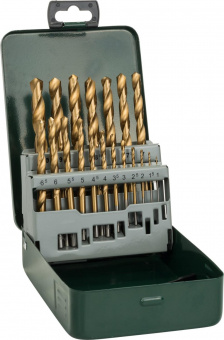 Набор сверл Bosch HSS-TiN (2607019437) по металлу (19пред.) для шуруповертов/дрелей от магазина РЭССИ