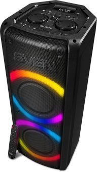 Колонка порт. Sven АС PS-710 черный 100W 1.0 BT/3.5Jack 10м 4400mAh от магазина РЭССИ
