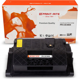 Картридж лазерный Print-Rite TFHALPBPU1J PR-CE390X CE390X черный (24000стр.) для HP LJ M4555 от магазина РЭССИ