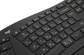 Клавиатура Logitech K860 ERGO механическая черный USB беспроводная BT Multimedia Ergo (подставка для запястий) (920-010352) от магазина РЭССИ