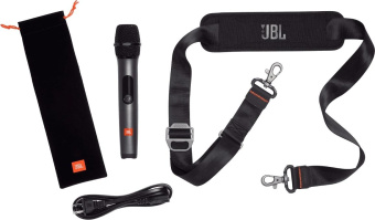 Минисистема JBL PartyBox On-The-Go Essential 2 черный 100Вт USB BT от магазина РЭССИ
