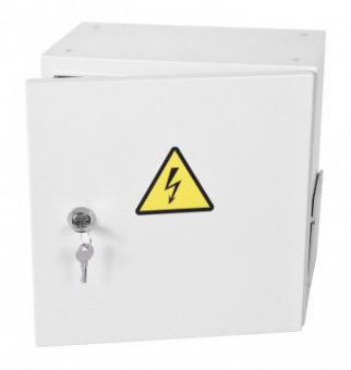 Шкаф монтажный ЦМО Эконом (ШТВ-НЭ-5.5.25-3ААА-Т2) настенный 500x250мм пер.дв.стал.лист задн.дв.спл.стал.лист несъемн.бок.пан. серый 220мм 17кг 500мм IP66 уличный всепогодный с нагревателем с силовыми розетками от магазина РЭССИ