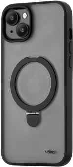Чехол (клип-кейс) uBear для Apple iPhone 15 Clip Mag Case with MagSafe черный (CS296BL61RG-I23M) от магазина РЭССИ