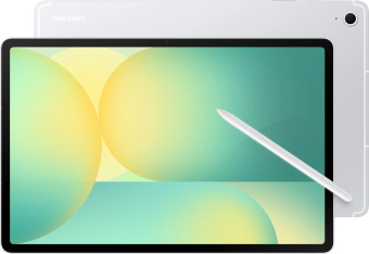 Планшет Samsung Galaxy Tab S10 FE+ 1580 (2.9) 8C RAM12Gb ROM256Gb 13.1" TFT 2880x1800 5G 1Sim eSIM Android 15 серебристый 13Mpix 12Mpix BT WiFi microSD 1Tb 10090mAh от магазина РЭССИ