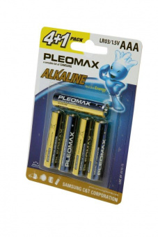 Элемент питания PLEOMAX LR03-4+1 BL5 от магазина РЭССИ