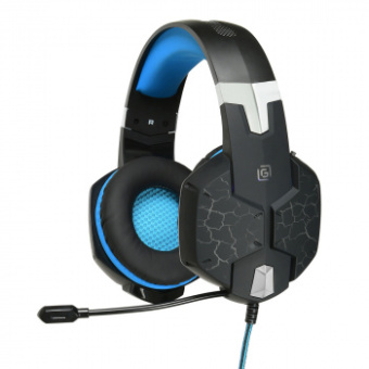 Наушники с микрофоном Оклик HS-L930G SNORTER черный 2.1м мониторные USB оголовье (1192375) от магазина РЭССИ