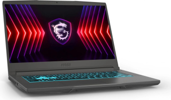 Ноутбук MSI Thin B12UCX-2633XRU Core i5 12450H 16Gb SSD512Gb NVIDIA GeForce RTX 2050 4Gb 15.6" IPS FHD (1920x1080) Free DOS grey WiFi BT Cam (9S7-16R831-2633) от магазина РЭССИ