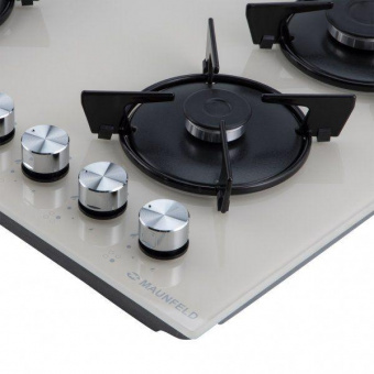 Газовая варочная поверхность Maunfeld EGHG.64.13STS-EBG бежевый от магазина РЭССИ