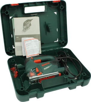 Лобзик Bosch PST 800 PEL 530Вт 3000ходов/мин от электросети (кейс в комплекте) от магазина РЭССИ