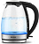 Чайник электрический Vitek VT-7046 1.7л. 2200Вт прозрачный/черный корпус: пластик/стекло от магазина РЭССИ