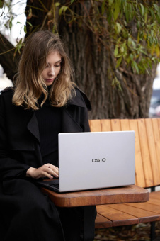 Ноутбук Osio FocusLine F150i-006 Core i5 1155G7 8Gb SSD256Gb Intel Iris Xe graphics 15.6" IPS FHD (1920x1080) noOS grey WiFi BT Cam 6000mAh от магазина РЭССИ