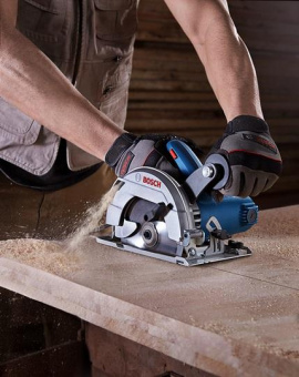 Циркулярная пила (дисковая) Bosch GKS 600 1200Вт (ручная) от магазина РЭССИ
