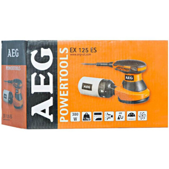 Эксцентриковая шлифмашина AEG EX 125 ES 4935416100 от магазина РЭССИ