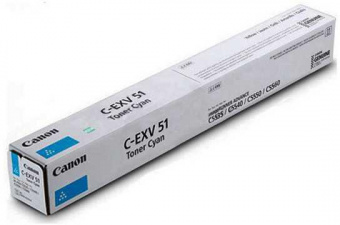 Тонер Canon C-EXV 51L 0485C002 голубой туба для копира от магазина РЭССИ