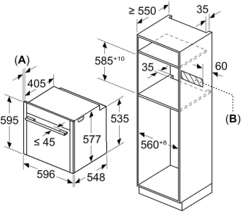 Духовой шкаф Электрический Neff B64CS31N0 черный/нержавеющая сталь от магазина РЭССИ