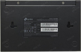 Коммутатор TP-Link TL-SG108PE 8G 4PoE+ 64W управляемый от магазина РЭССИ