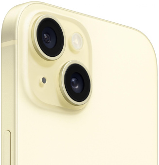Смартфон Apple A3092 iPhone 15 128Gb желтый моноблок 3G 4G 2Sim 6.1" 1179x2556 iOS 17 48Mpix 802.11 a/b/g/n/ac/ax NFC GPS GSM900/1800 TouchSc Protect от магазина РЭССИ